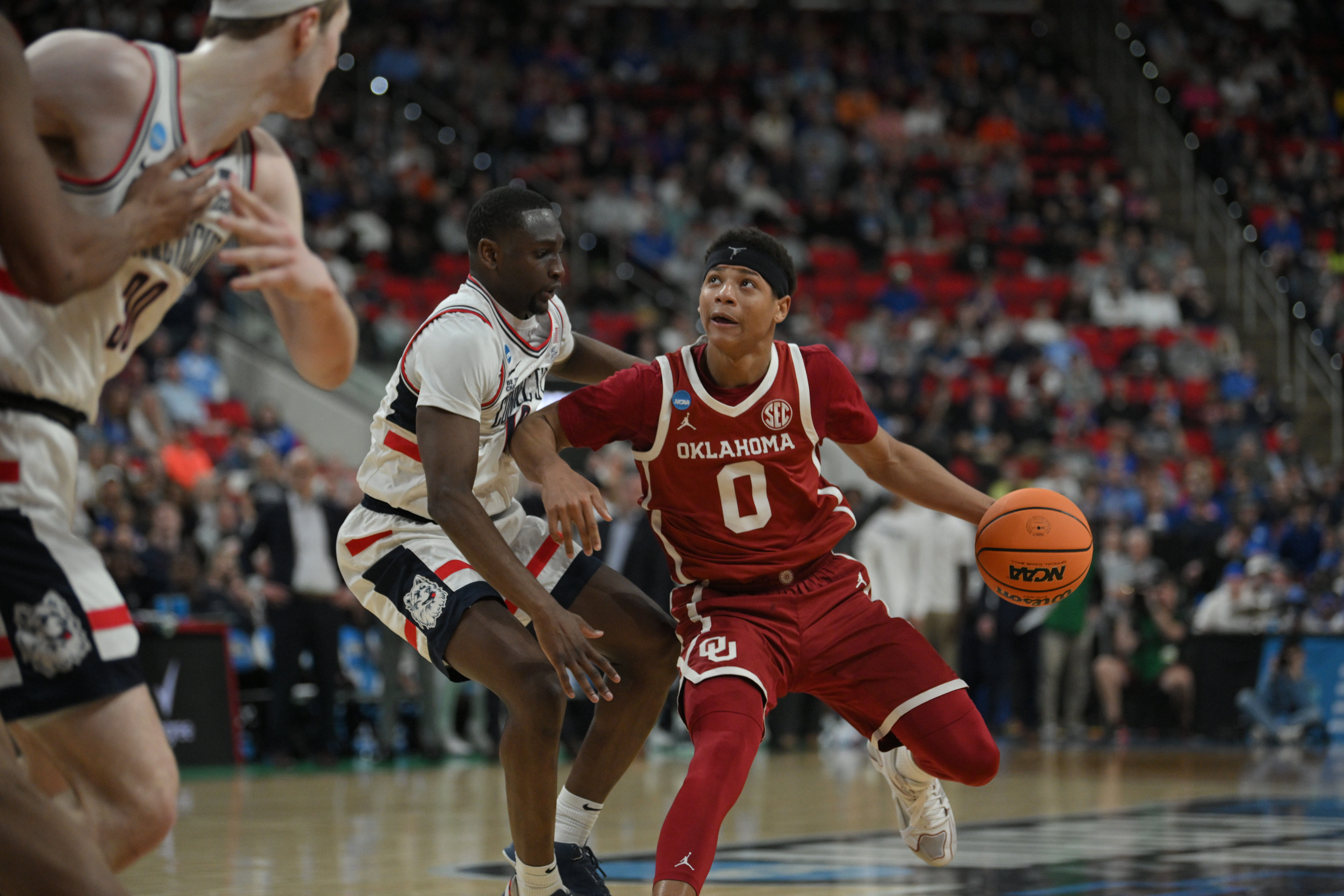 NCAA Basketball: NCAA Tournament First Round- Oklahoma at Connecticut - Source: Imagn